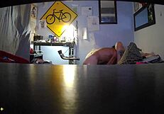 Straight couple Jeni and Jason's intimate moment caught on hidden camera