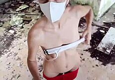 Public masturbation experience and multiple orgasms