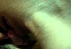 Grinding and rubbing the virgin's wet pussy for a creampie