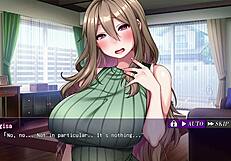 Haramimura wife shared by the village men in hentai game