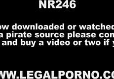 Blonde teen gets double penetrated for ultimate ass gape