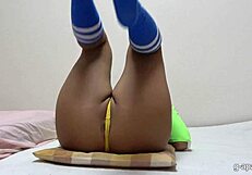 Rumina Sena's webcam debut: Sensual Asian beauty shows off her assets