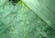 Solo girl urinates while she is in the bathtub and her neighbors watch