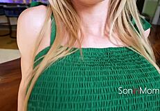 Stepmoms reward for good behavior - explicit content