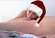 Asian teen gets hot milk in mouth as Christmas gift