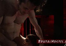 Hardcore sex with BDSM and bondage for teens