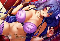 Mahiro in bondage in this Japanese anime porn video with English subtitles