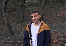 Gay for pay twink European adventure in outdoor settings