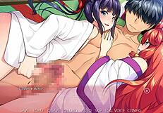 Yui and Mishiro’s hot scene in the Trap Shrine