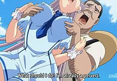 Hey, ever seen a busty teen hentai girl touched by a stranger in public?