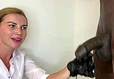 Close up and extreme cock shaving with dirty talk and male genital care