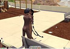 Hot as hell! Futa x Futa action in The Sims 4