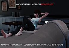3D animated porn movie with anime cheating scenes in Hawaii
