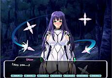 Shion: The cruel magical angel, final scene of the Japanese hentai game