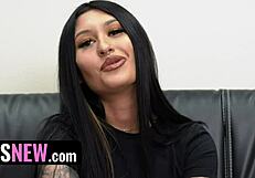Vikki Valentine's first porn shoot: a tantalizing treat