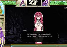 Mipha from the Legend of Zelda gets some oral sex