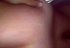 Cheating wife gets it hard while her husband is away