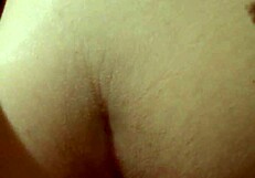 My wife gets it hard in the pussy with a strapon dildo in doggy style