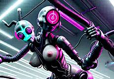 C23 robot whores PMV: A visual delight of sex robots partying