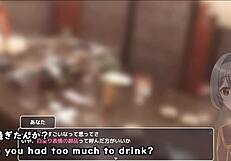 H-cup crossdresser plays Ecchi dreams collection on M2