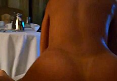 Monika Fox's first date with a man ends up in a hot and steamy experience
