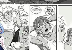 Cartoon Futanari Girls Unleash Wild Action in Anime Hentai Night