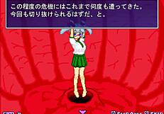 Hentai game with monsters in a castle