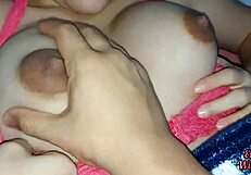 First time with an amateur couple in big pussy action