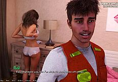 Hentai game with stepmom flaunting her perfect body