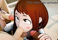 Boku no hero Ochaco Uraraka’s recruitment drive gets wild