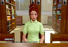 3D animated porn movie with big breasted women and clothes ripping