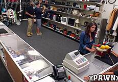 Kitty Catherine's big ass gets pounded in the office