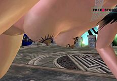 3D animated Tamil audio sex story of solo fun