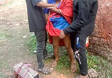 Outdoor first time threesome with the stunning Rupali Bengali wife, wanna join us?