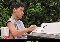 Ryer Owens and JC Hunt have hot gay sex in the bathtub