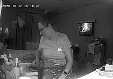 Young and wild teen prefers to skip her homework and watch some porn instead