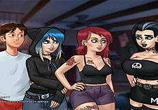 Cartoon porn with big ass teen in Summertime saga