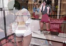 Explore 3D animated hentai with ass play in Fashionbusiness
