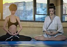 Steamy gameplay with hot Asian girlfriend in sensual scenes