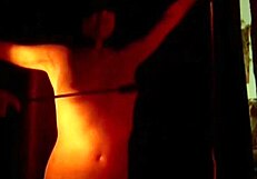 New bondage movie with a slave who gets punished with a whip