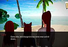 3D animated adult visual novel with ecchi gameplay and hentai scenes