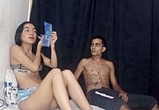 Sis betrayes boyfriend, gets her brother's big cock in revenge