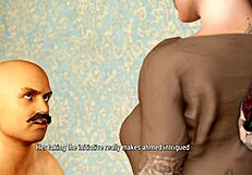 MILF neighbor gives a deepthroat blowjob in Tales from the Deep Eve 3