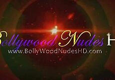 A sexy Indian princess stripping