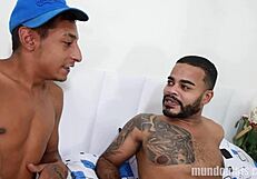 Black and gay lovers have hot sex with big dicks