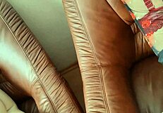 Stepmom and sex doll in taboo threesome with stepson