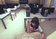 Japanese manga and anime porn with big tits and creampies