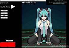 Beautiful women with nice ass pose in 3D game