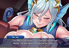 Hentai game with creampie and animecum scenes: Segi no henshin