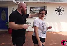 Vicki Verona meets her idol, Thor Johnson